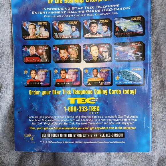 1996 STAR TREK COMMUNICATOR Magazine #106 Ethan Phillips - Picture 5 of 7